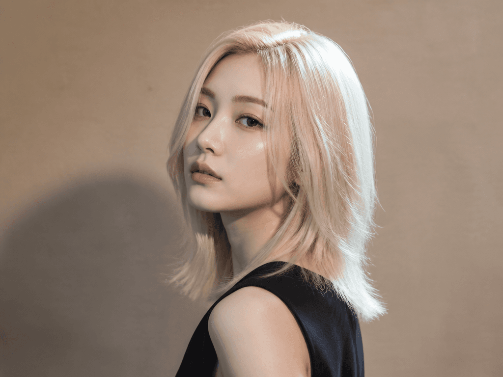 백금발 헤어컬러 스타일