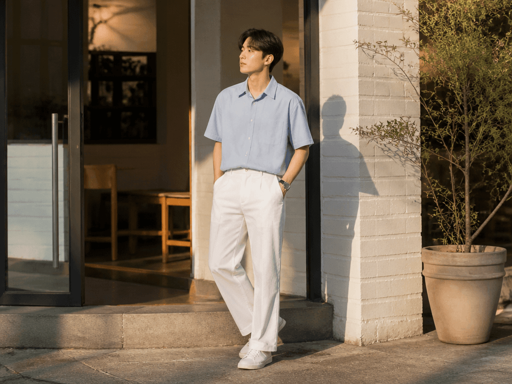 남자 여름 코디 스타일