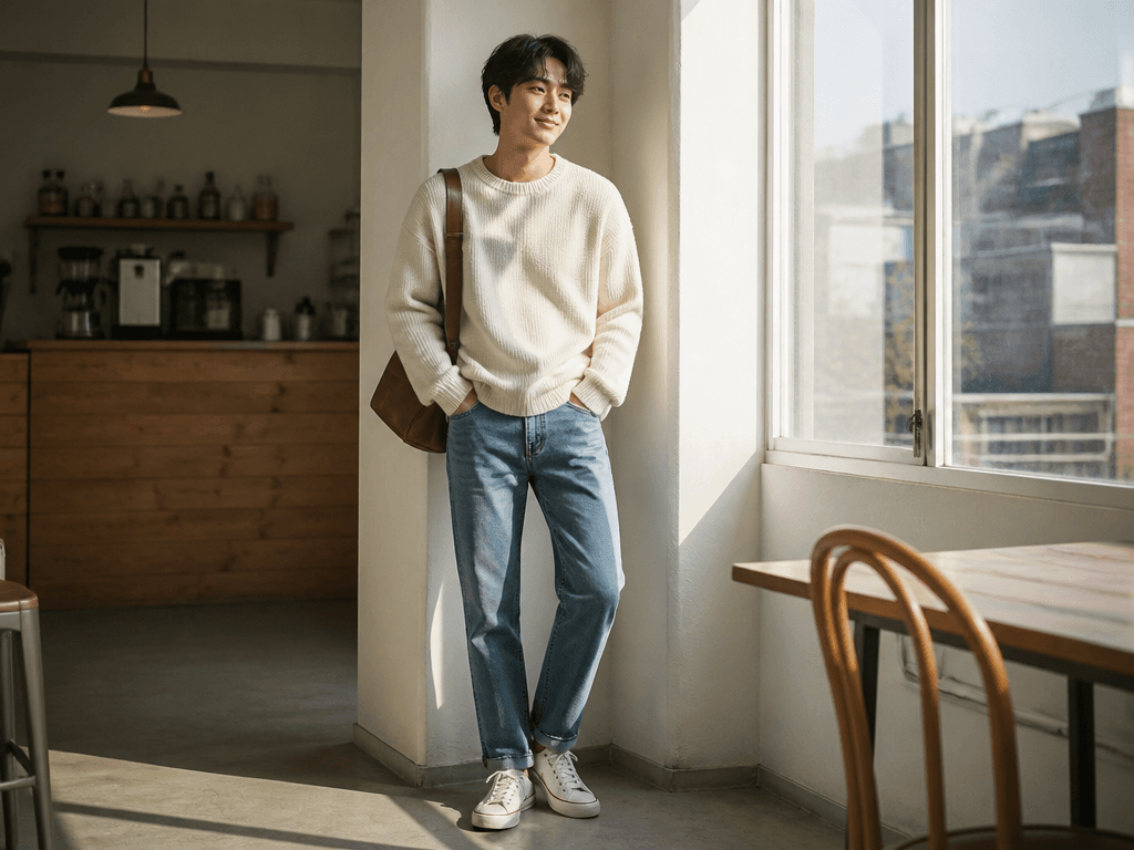 남친룩 스타일링 사진