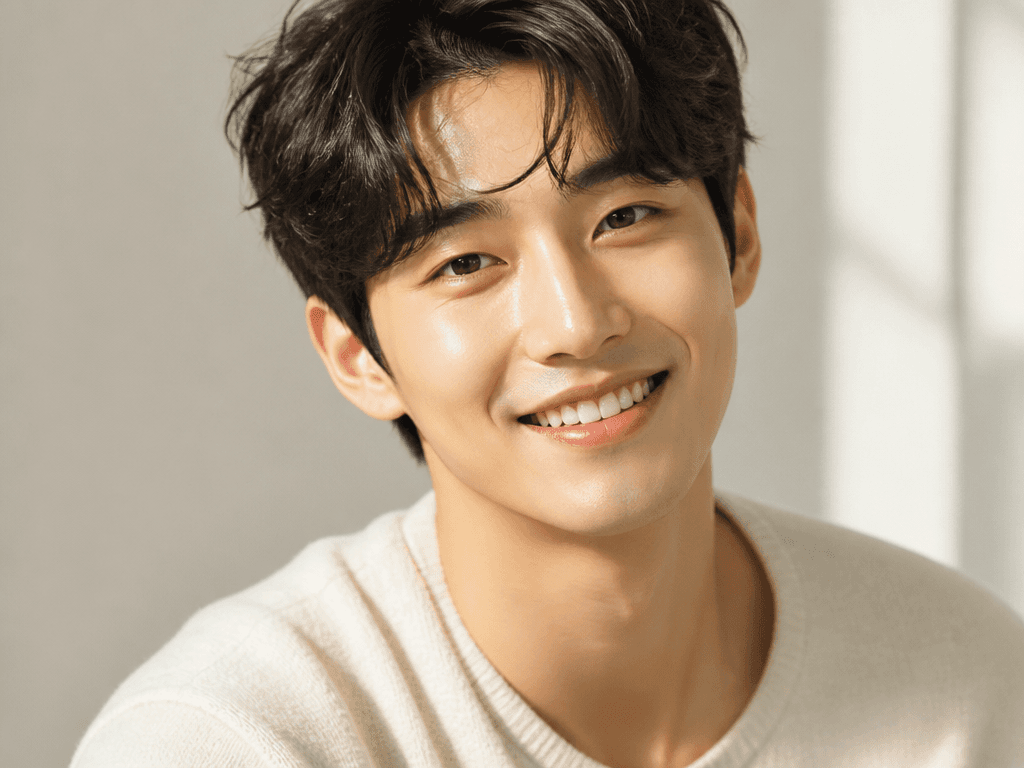 행복한 표정 인물 사진