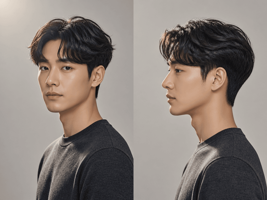 남자 애즈펌 헤어스타일