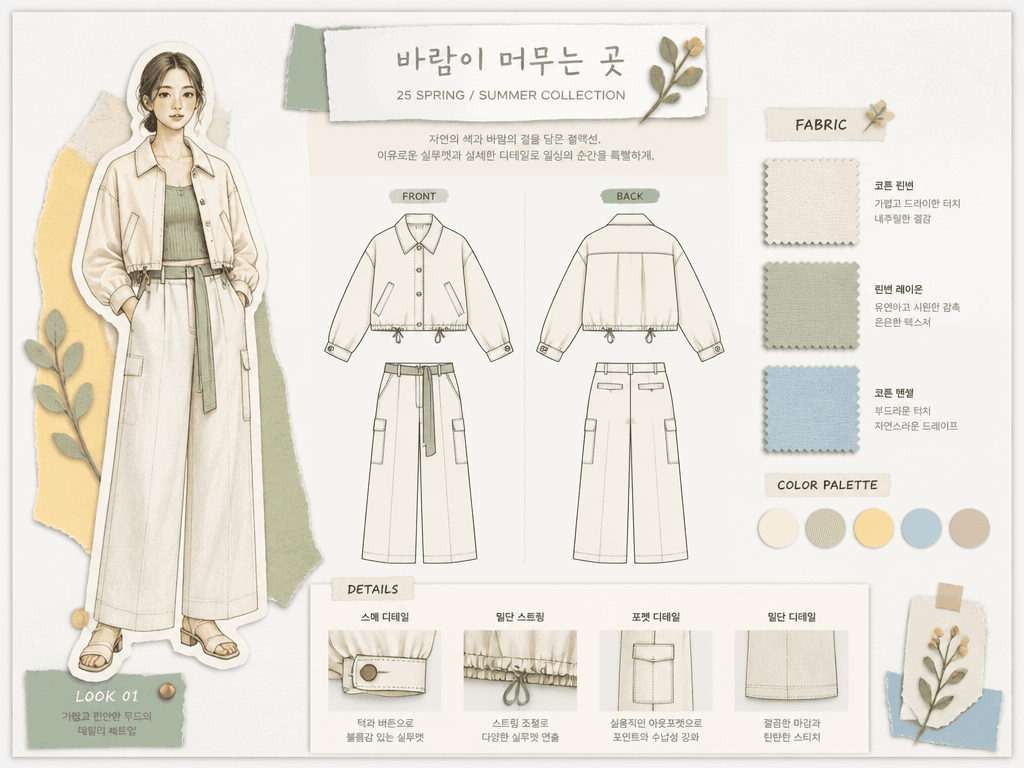 옷 디자인 시안