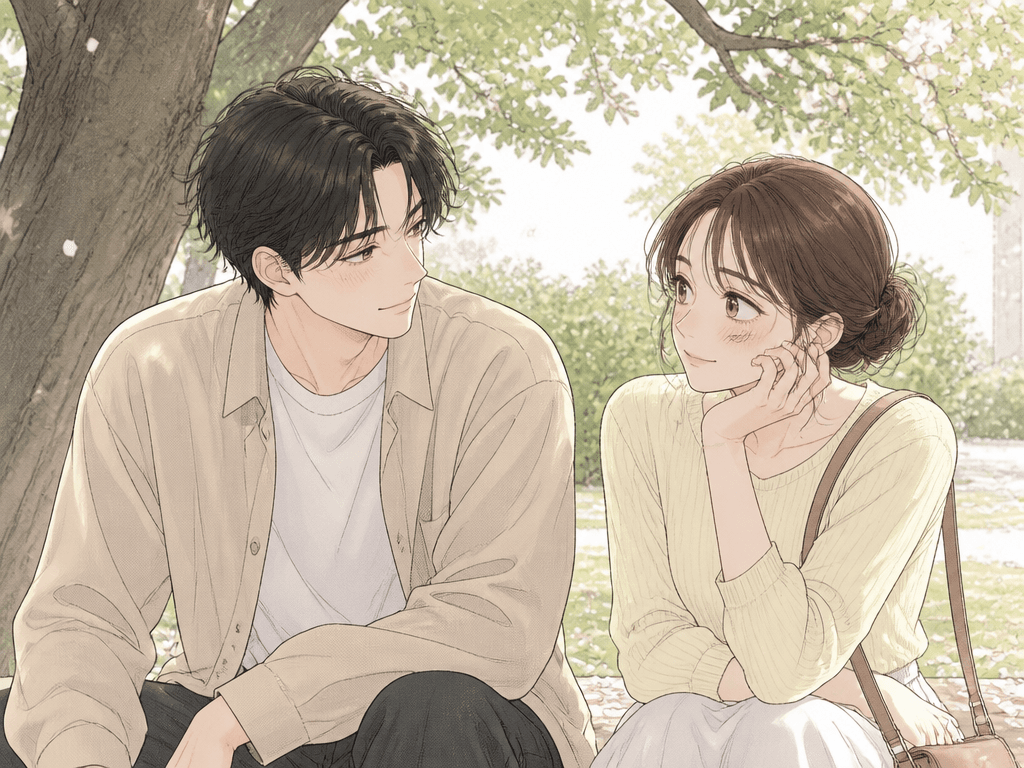 순애(순수 로맨스) 만화 스타일