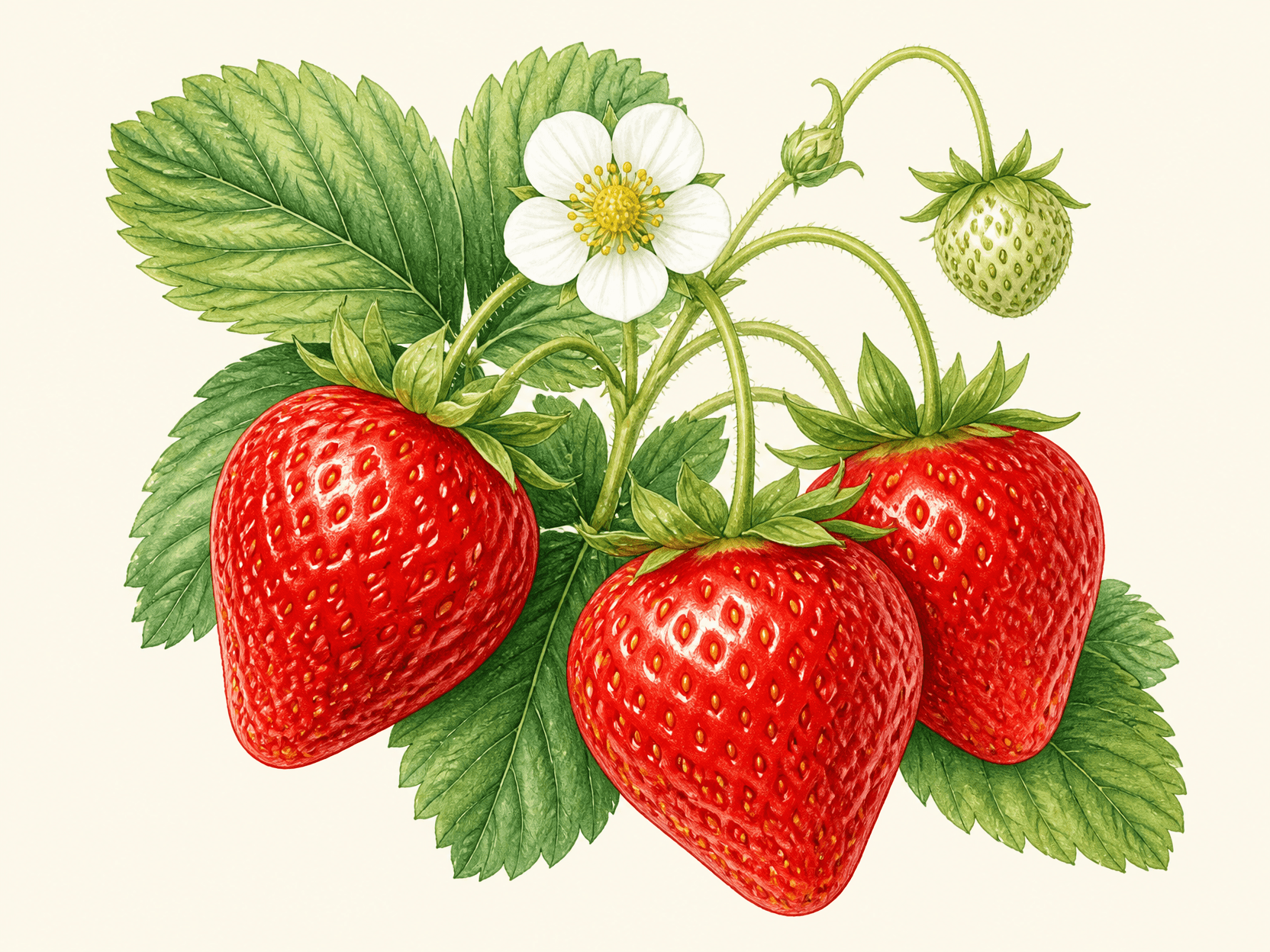 Strawberry Illustration