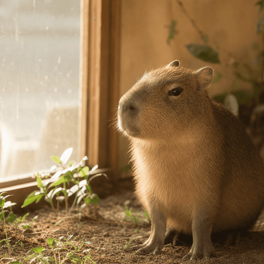 Capybara Illustration