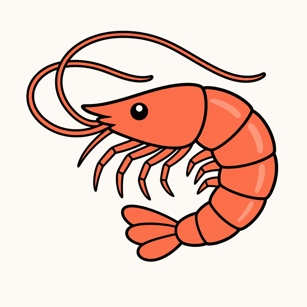 Shrimp Illustration