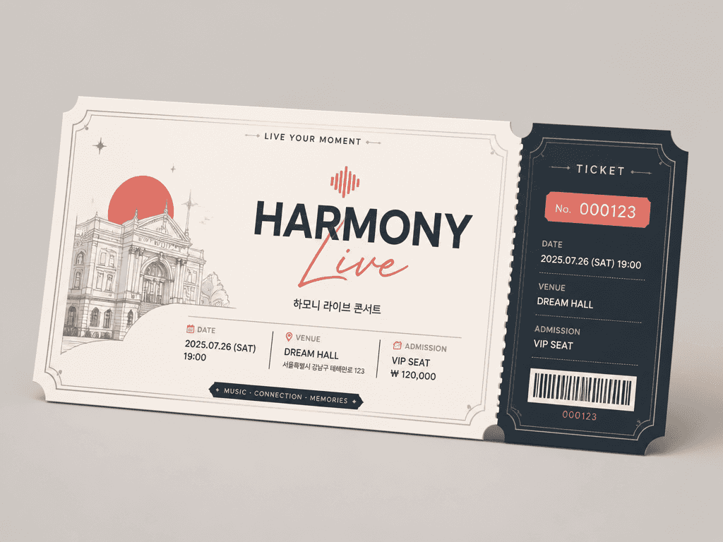 Ticket Mockup