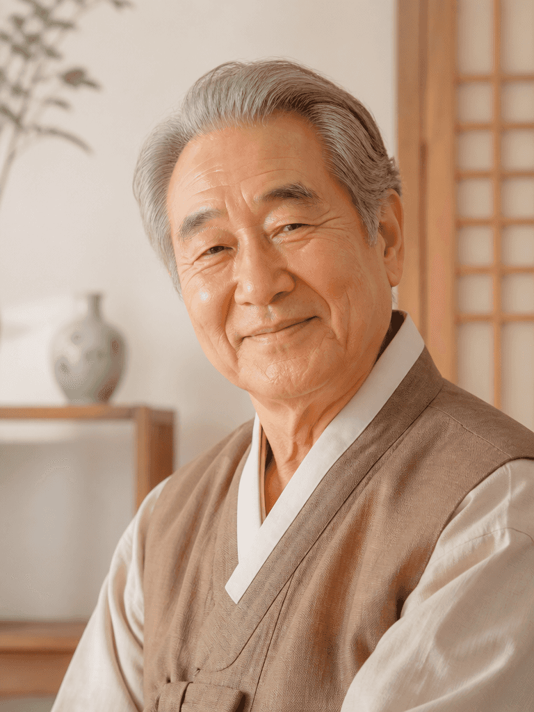 할아버지 인물 사진