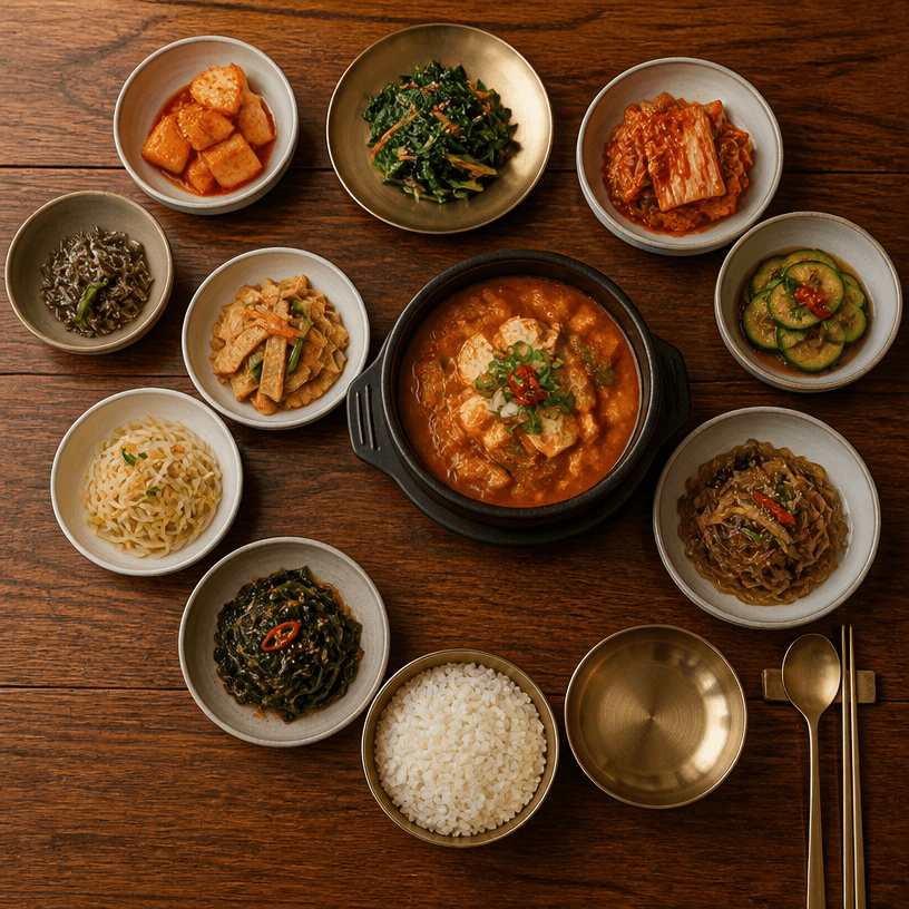 Korean Table Setting