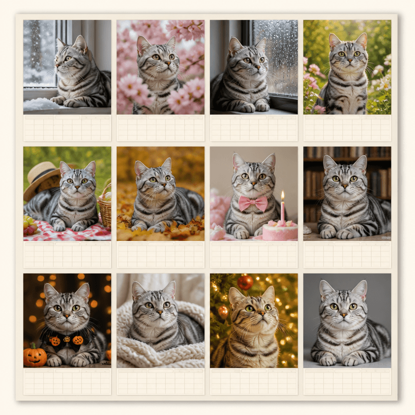 Cat Calendar