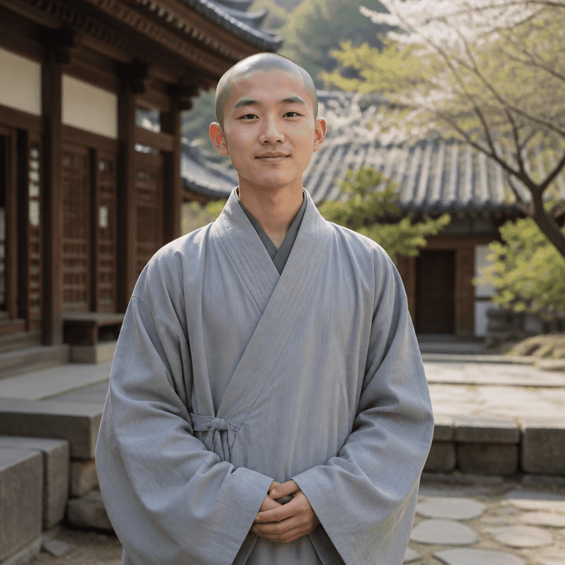 Young Novice Monk
