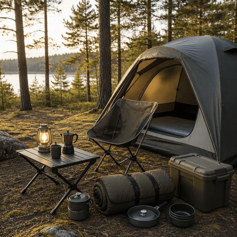 Camping YouTube Thumbnail