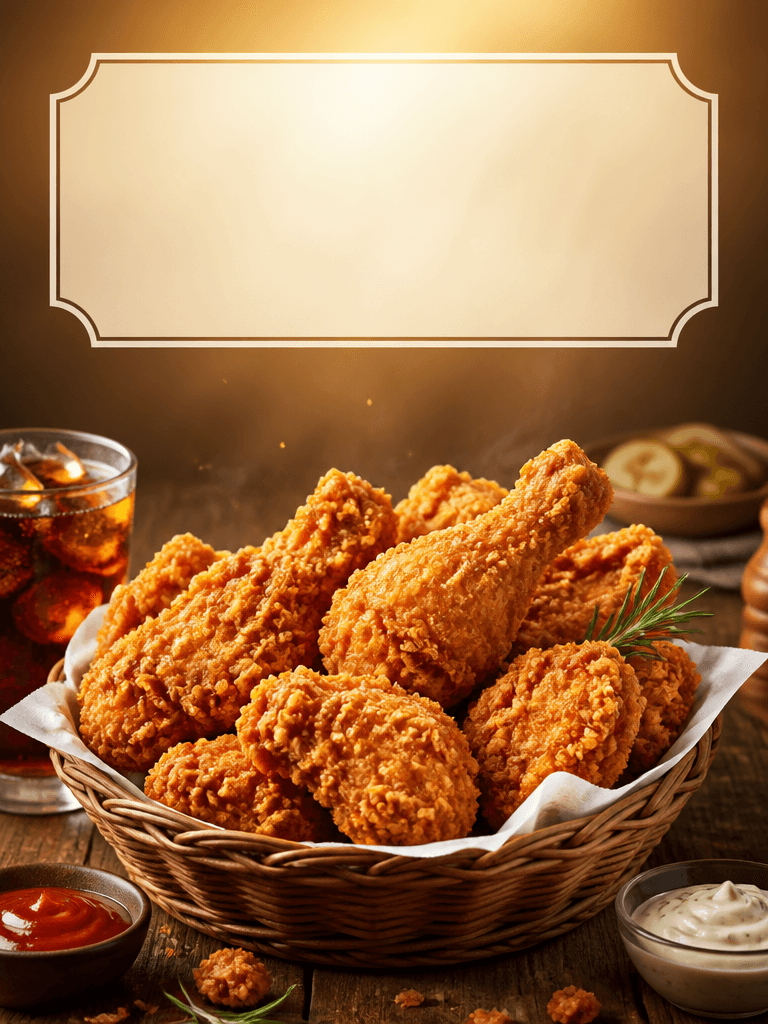 치킨 포스터