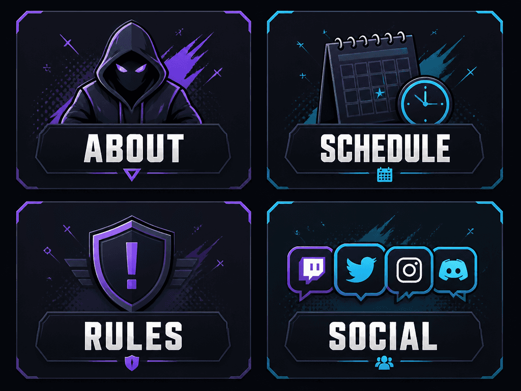 Twitch Stream Panel