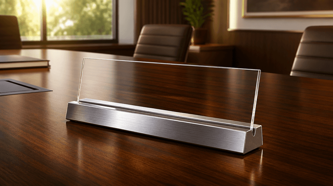 Meeting Nameplate