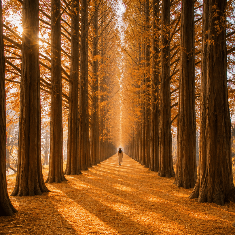 Nami Island Background Photo