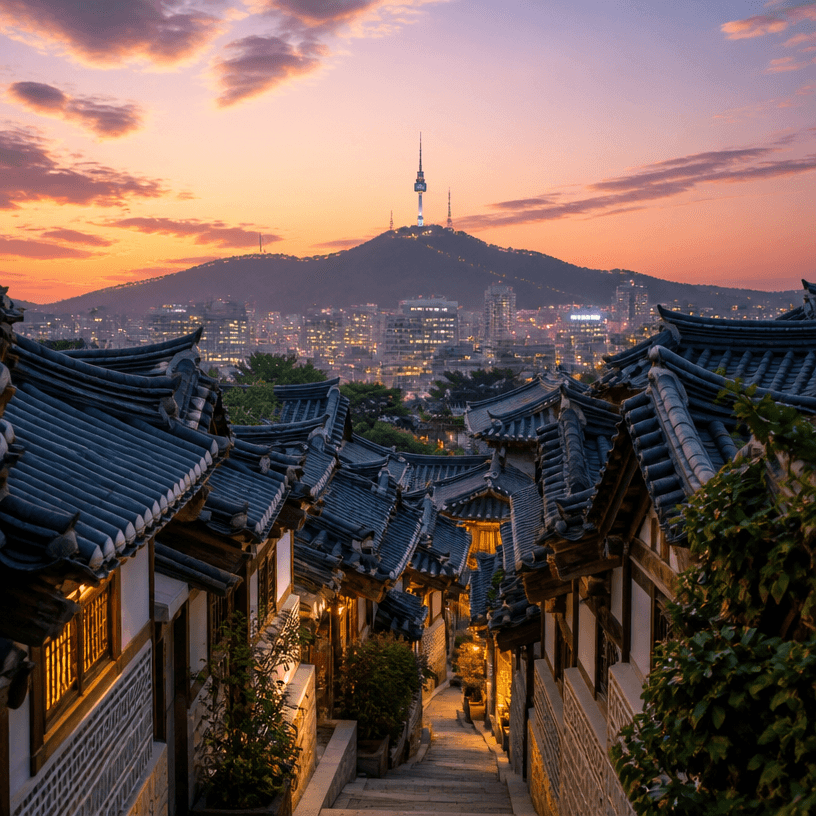 Seoul Background Photo