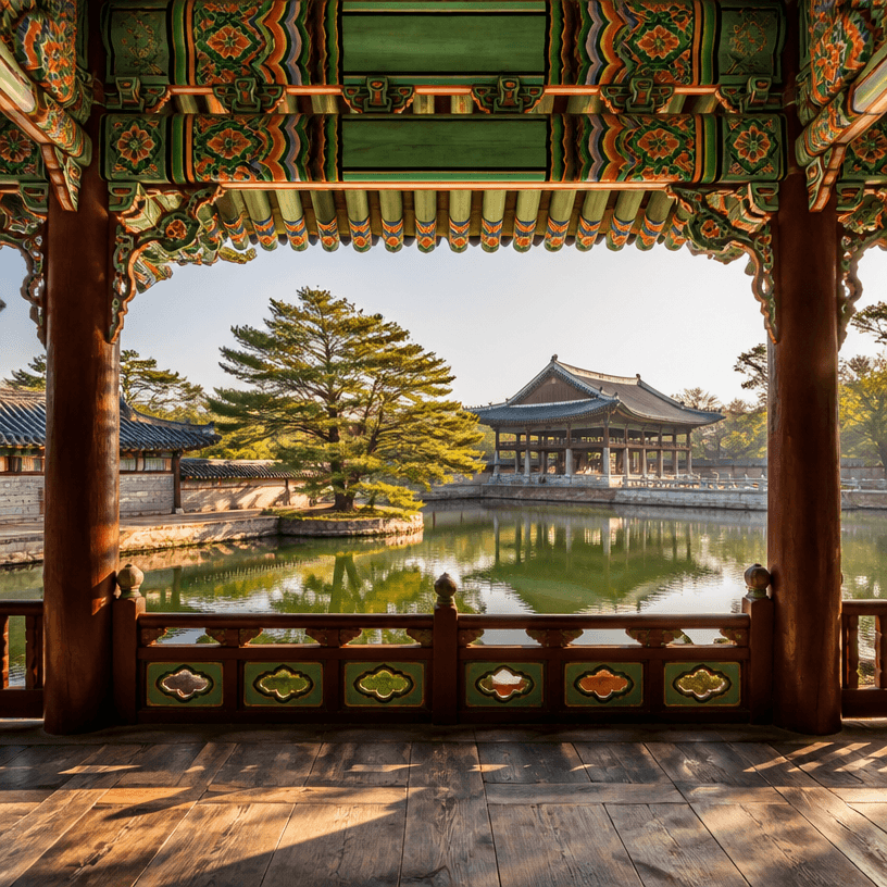 Seoul Palace Background Photo
