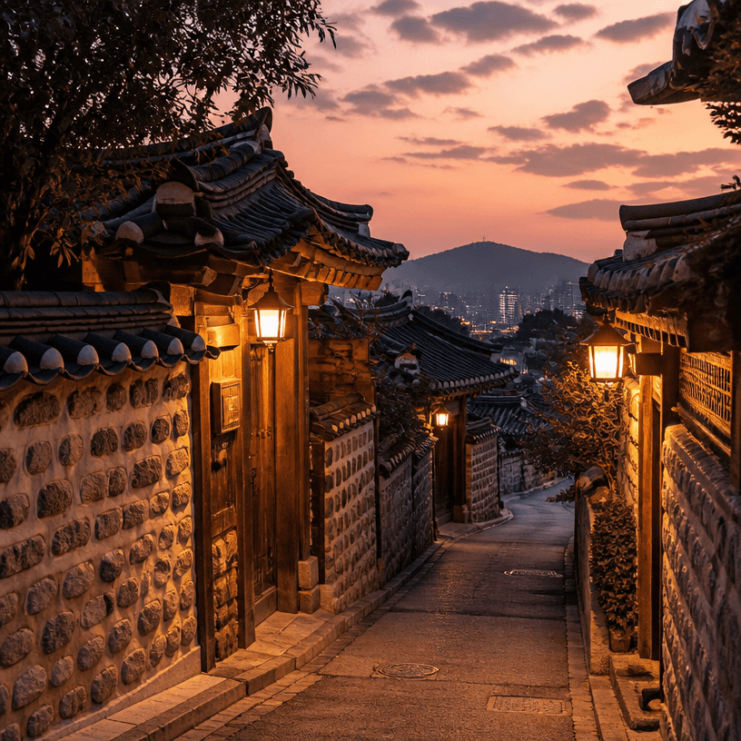Daegu Alley Aesthetic Photo