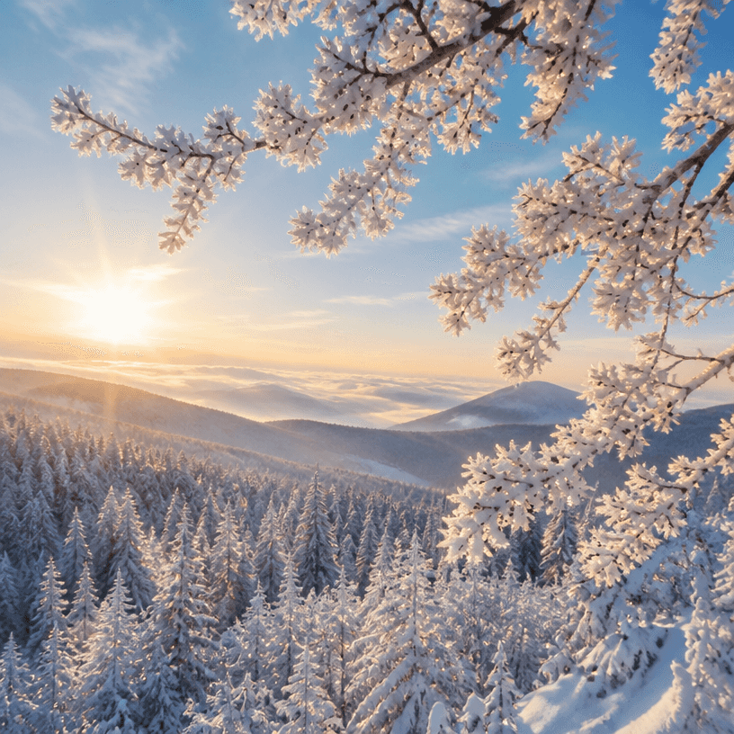 snow flower travel photo essay