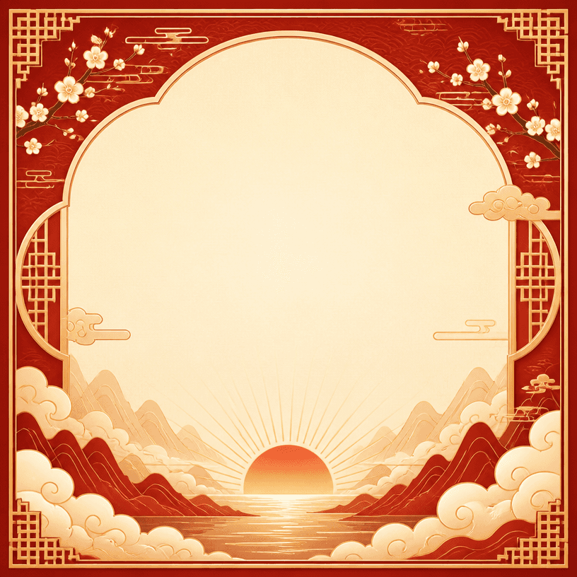 new year fortune card design