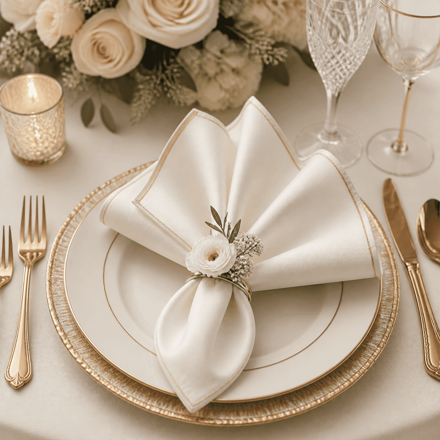 Wedding Napkin Design