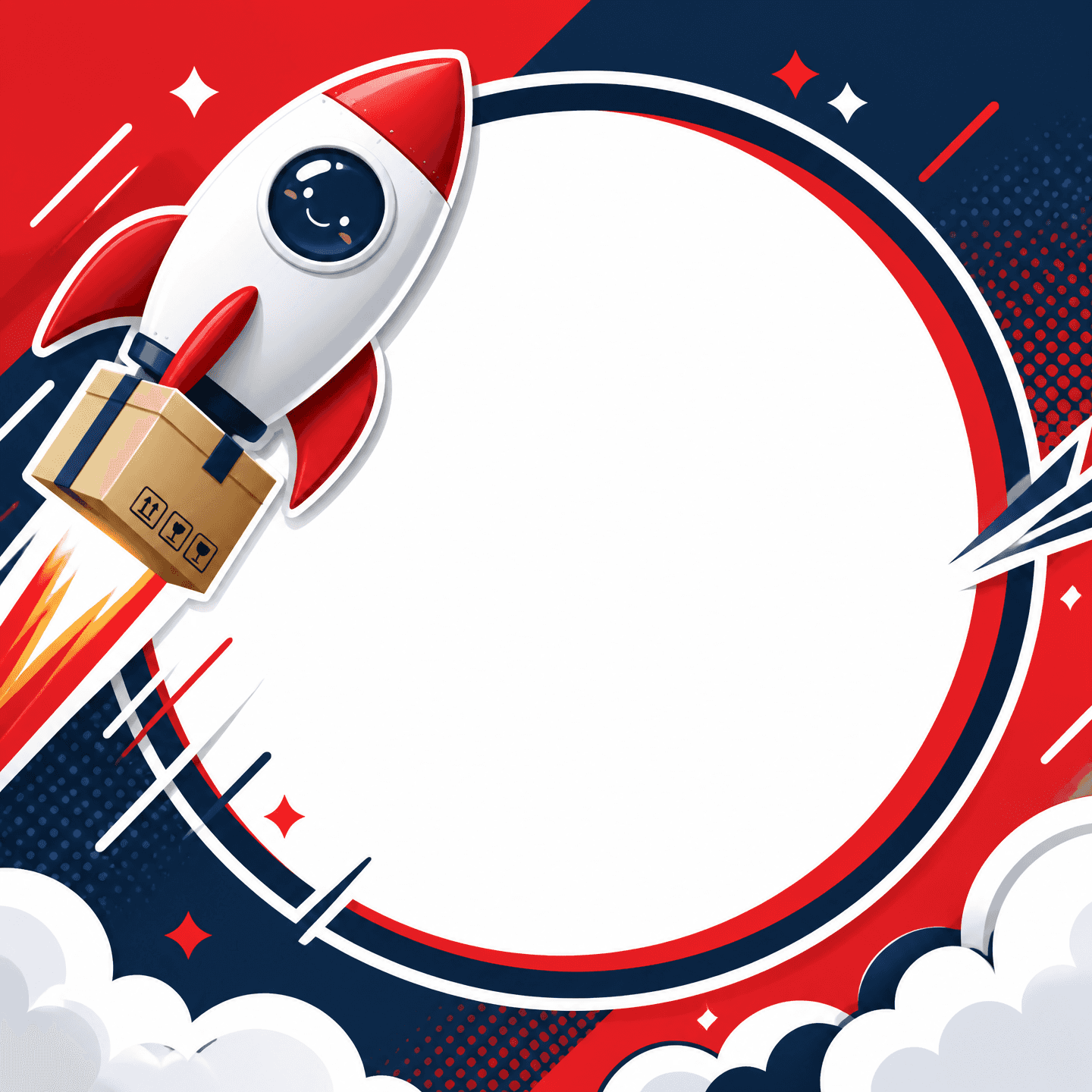 Rocket Delivery Badge