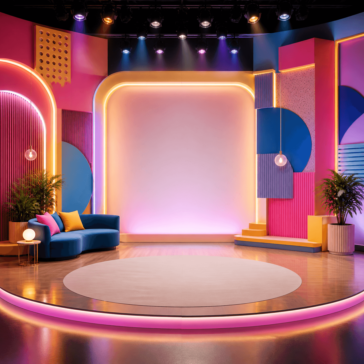 Broadcast CG Background