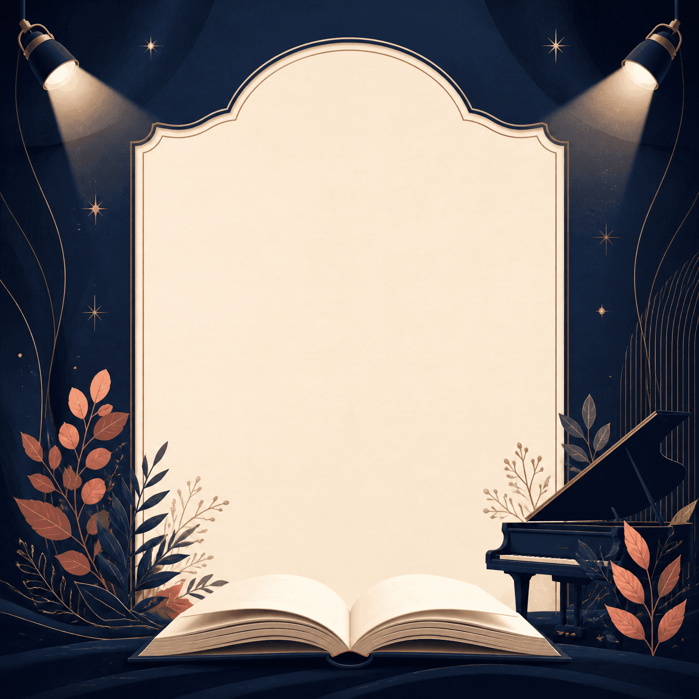 Book Concert Invitation