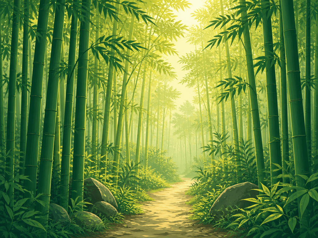 대나무숲 배경