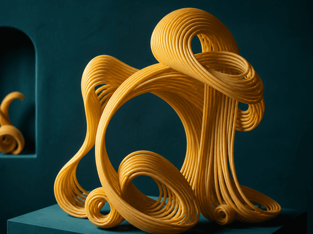 Spaghetti Structure Art
