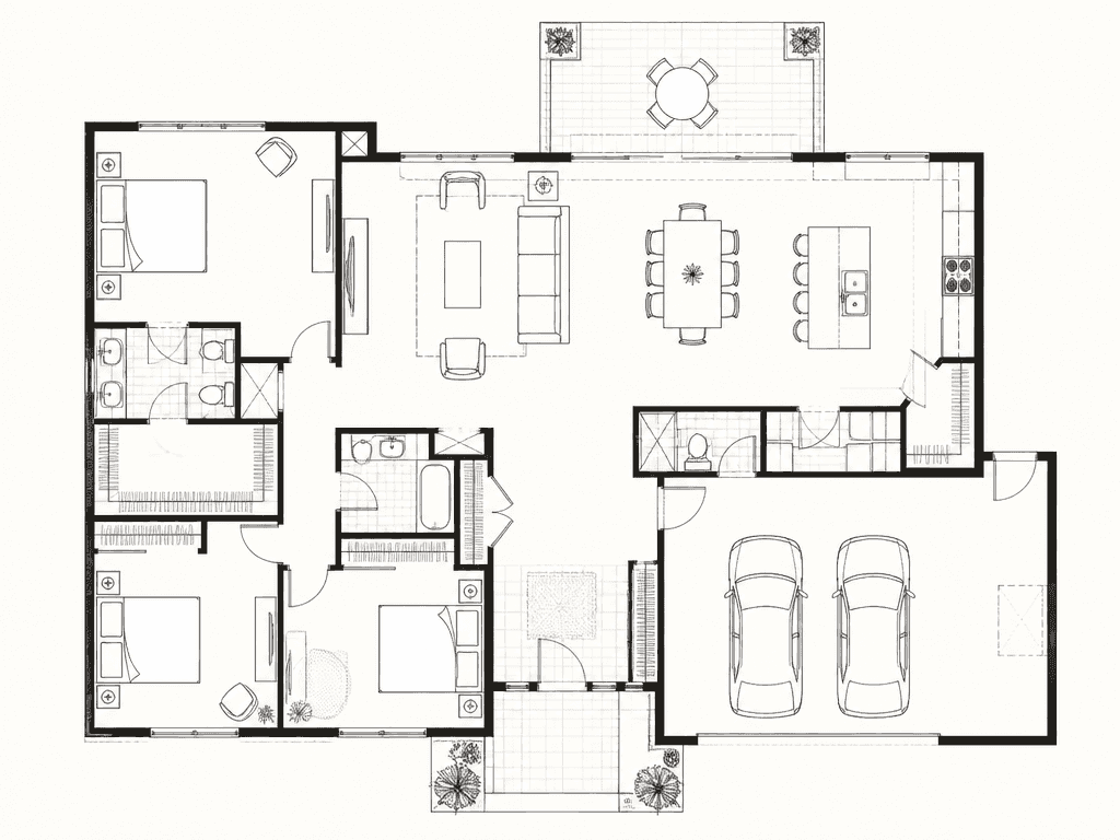 Floor Plan Drawing