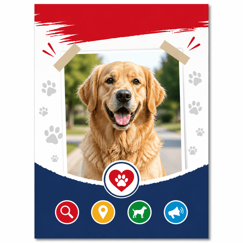Missing Pet Flyer