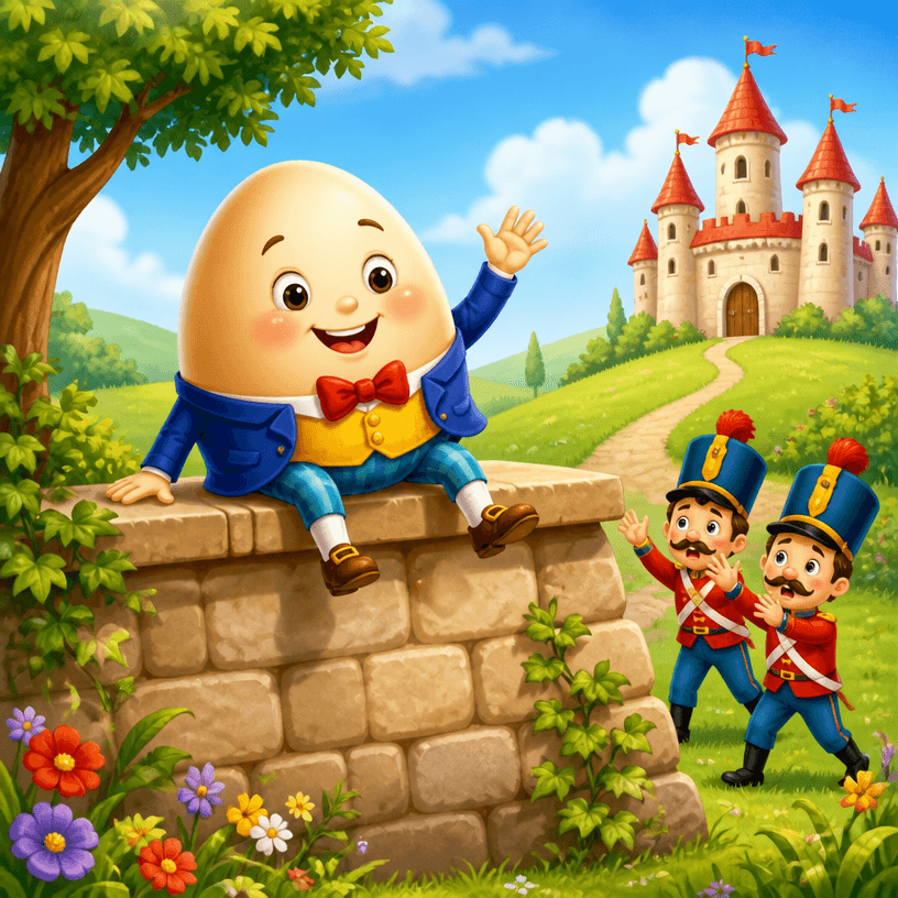 Nursery Rhyme Illustration