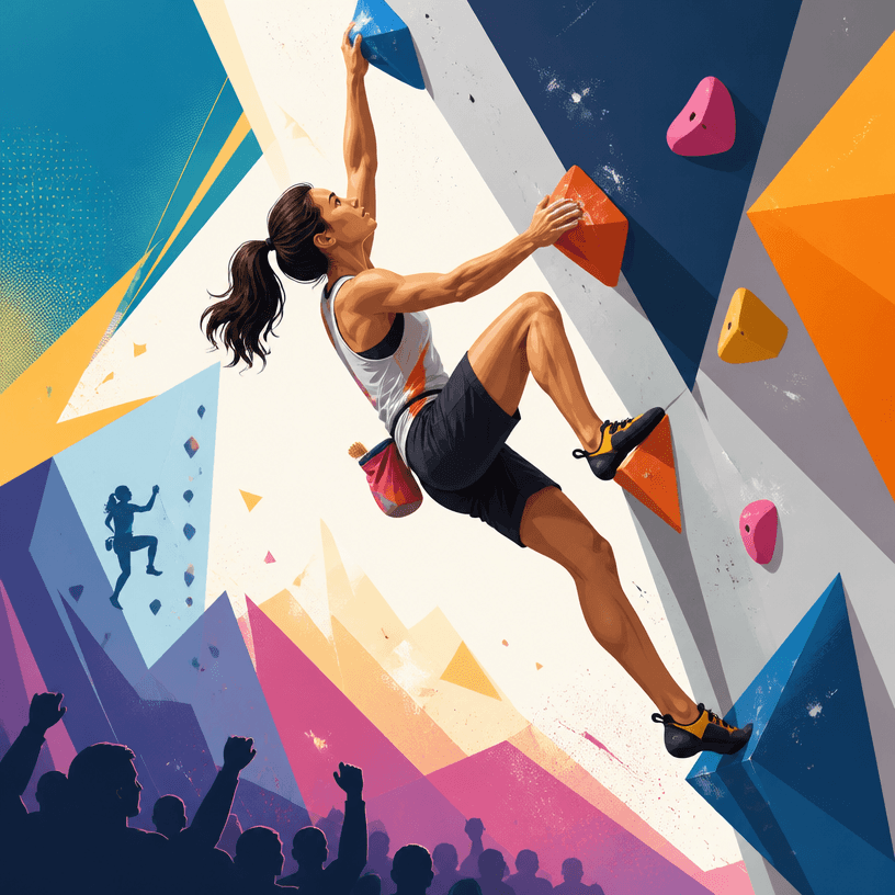 Climbing Competition Poster