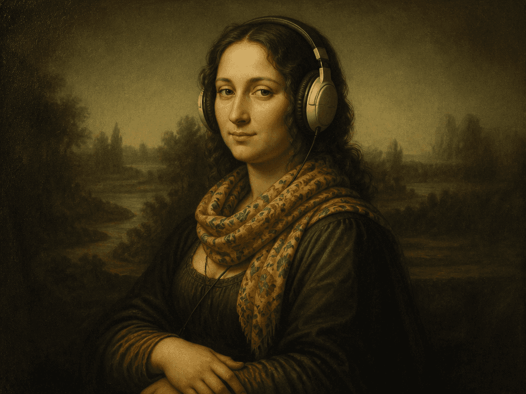 Mona Lisa Parody Image