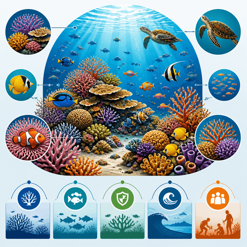 Coral Reef Infographic