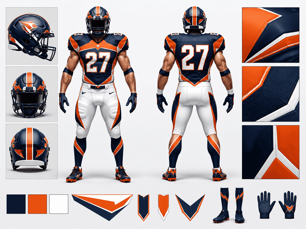 American Football Uniform Design