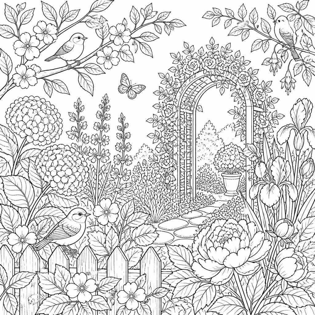 Adult Healing Coloring Page