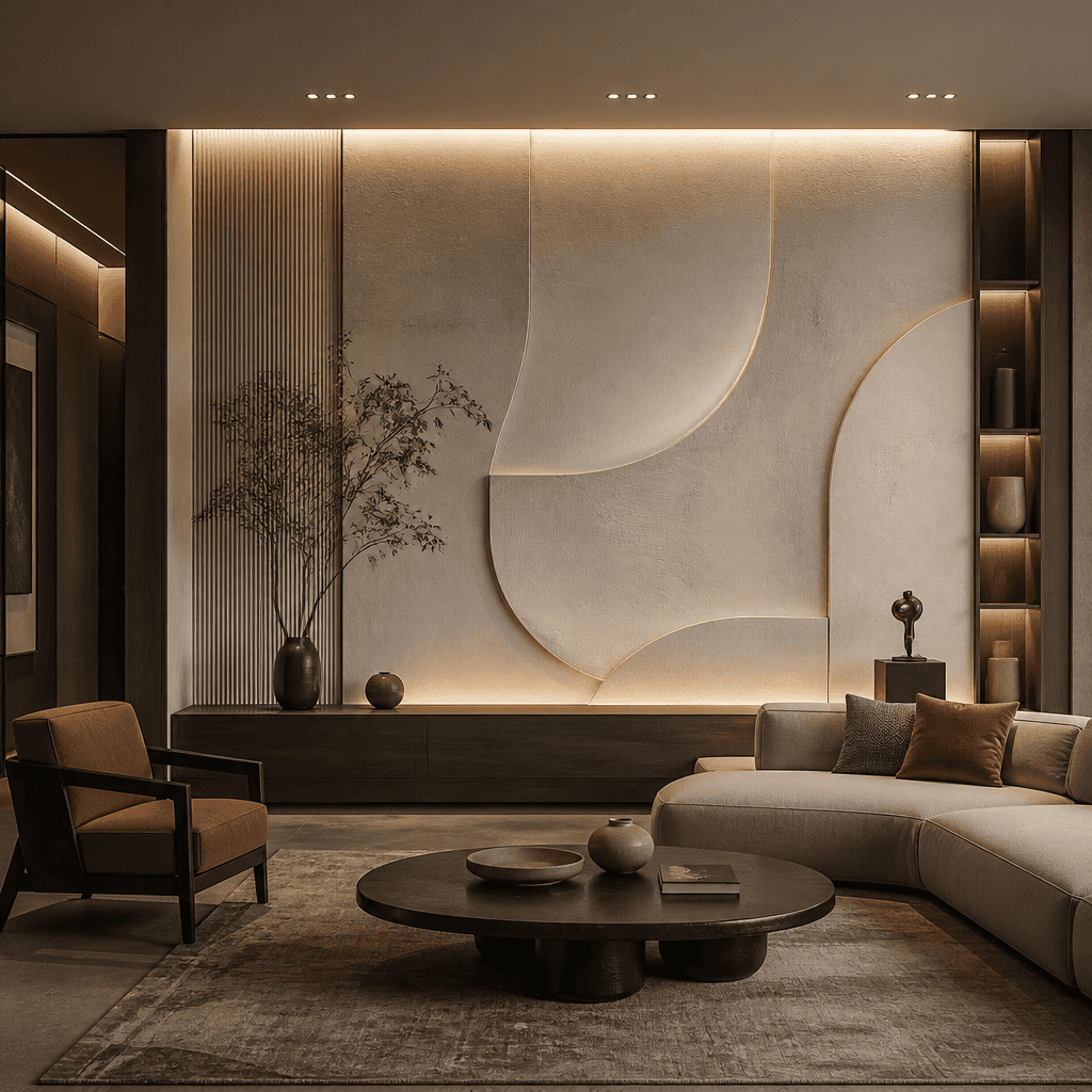 Feature Wall Interior Background