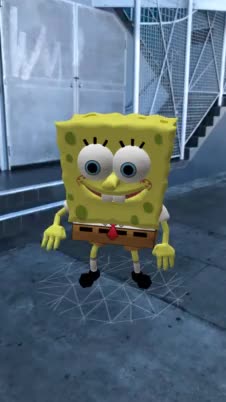 Animated Spongebob