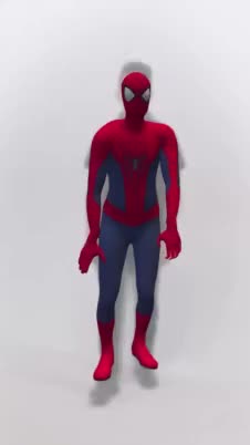 spiderman 3d body
