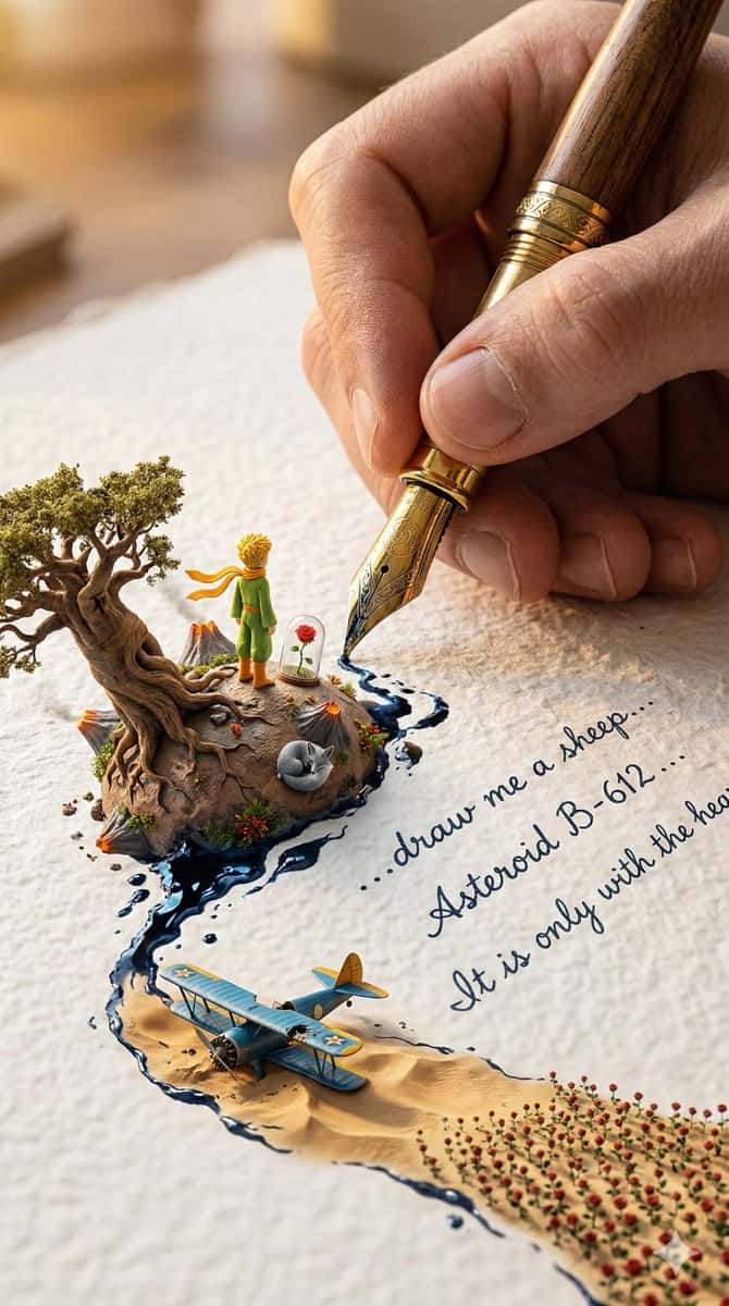 Fountain Pen Illustration