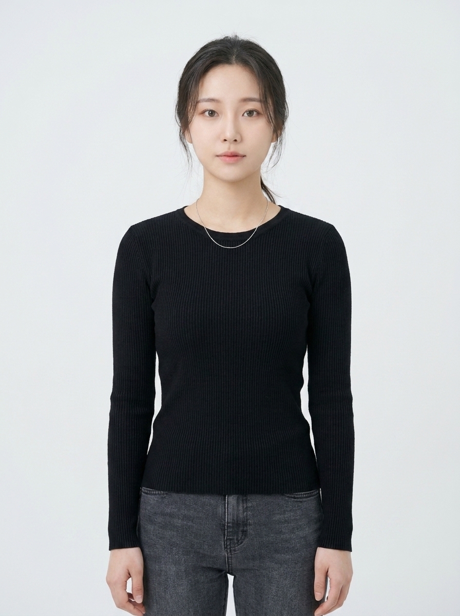 여성 참가자 촬영 원본