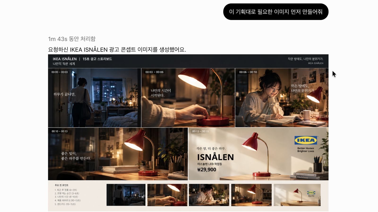 ChatGPT 기획안으로 만든 이미지