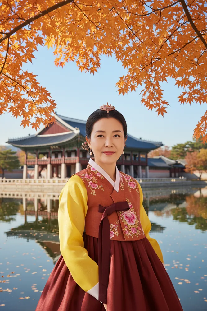 'Autumn at the Palace' 커스텀 필터 결과물 — APEC 재무장관회의