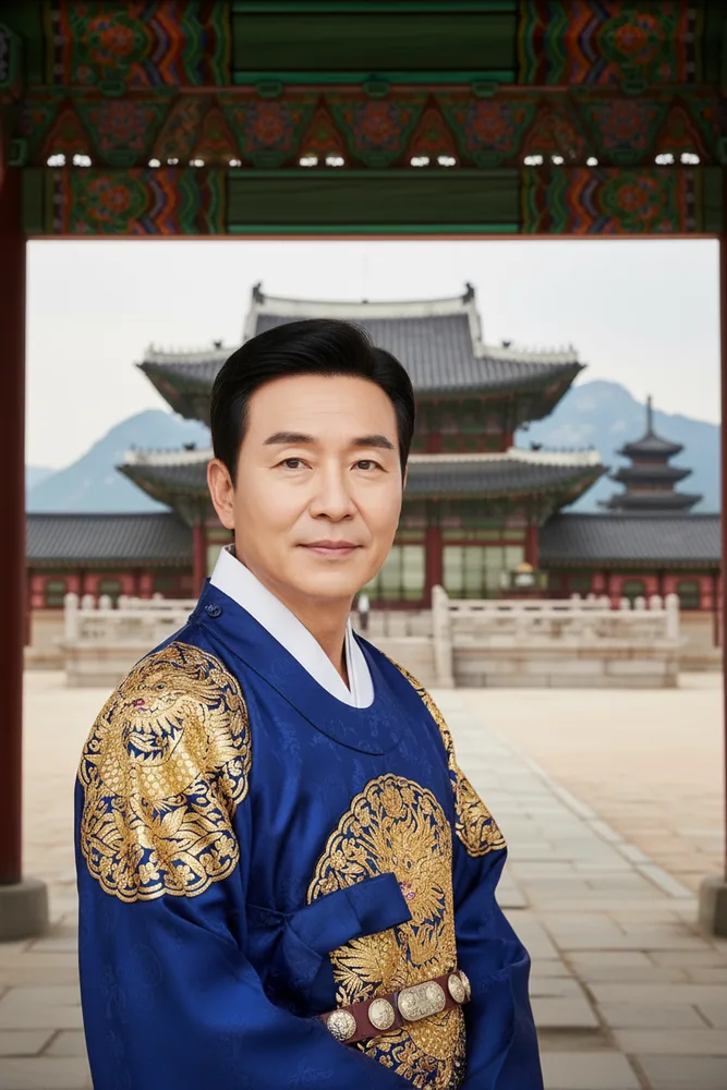 'Korean Royal Palace' 커스텀 필터 결과물 — APEC 재무장관회의