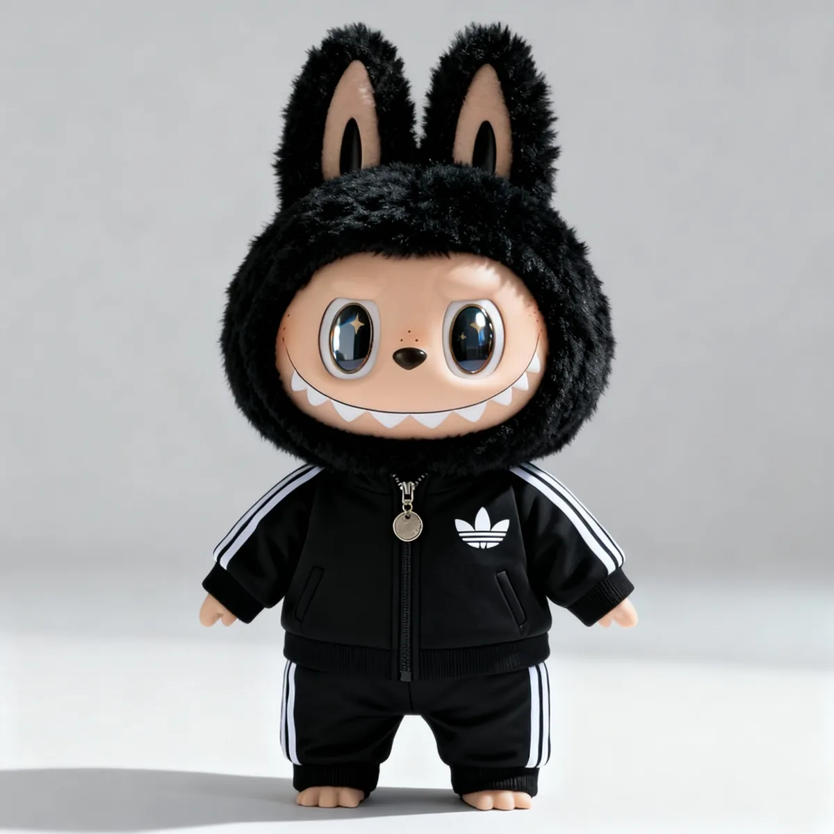 봉제 인형 캐릭터로 바꾼 필터 예시