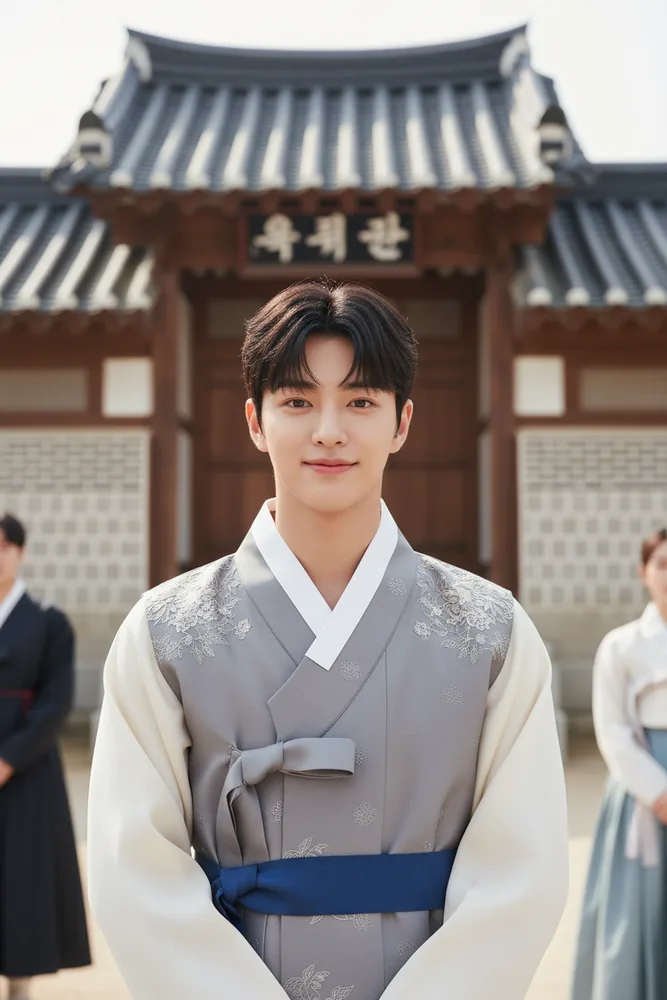'옥류관 일일알바' 커스텀 필터 결과물 — UniKorea Festival 2025